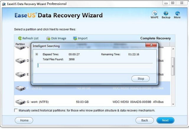 recover files from dynamic disk