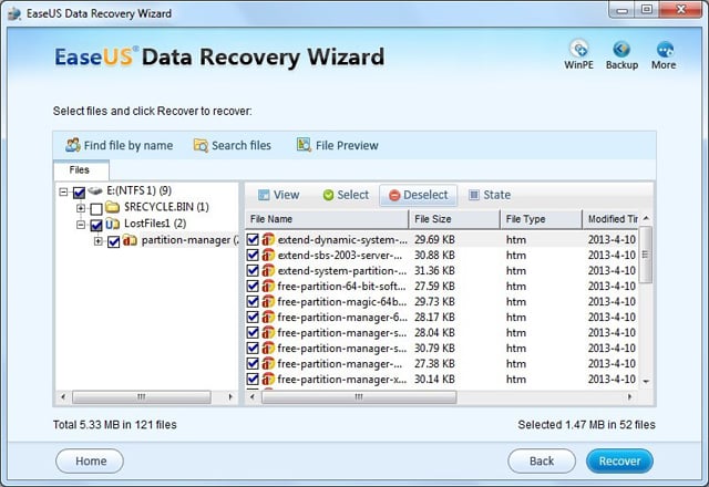 Recover Encrypted file/folder on NTFS Drive