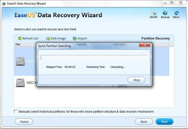 repartition recovery software