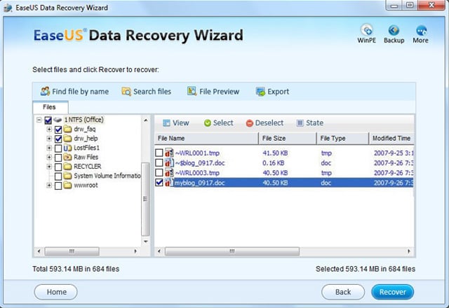 word recovery software