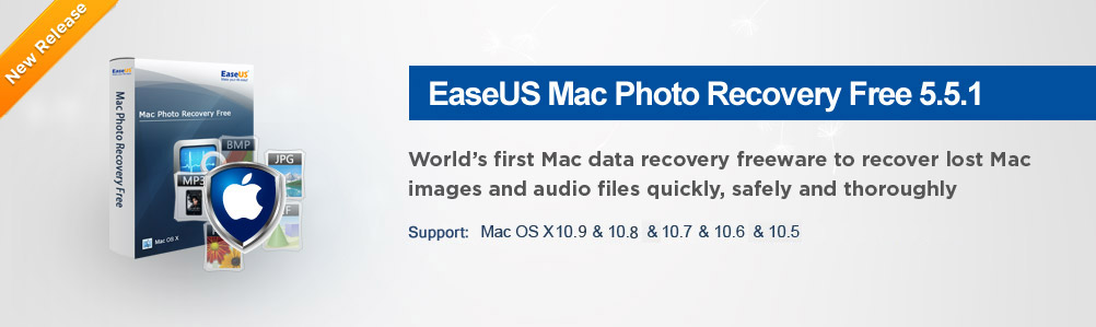 EaseUS Mac Photo Recovery Wizard Free 5.5.1