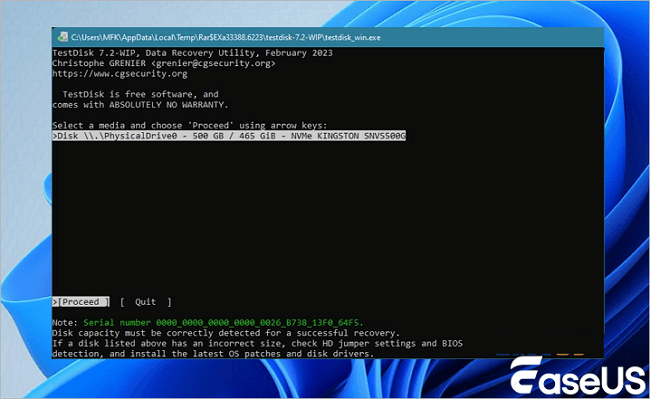 choose the right disk