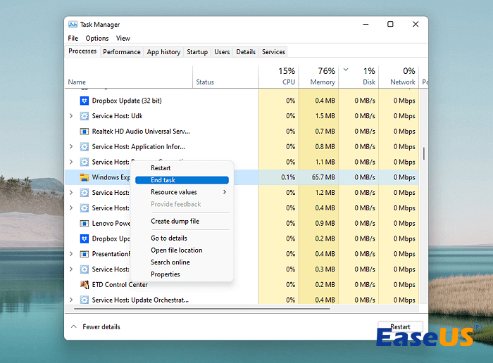 How To Restart File Explorer For Windows