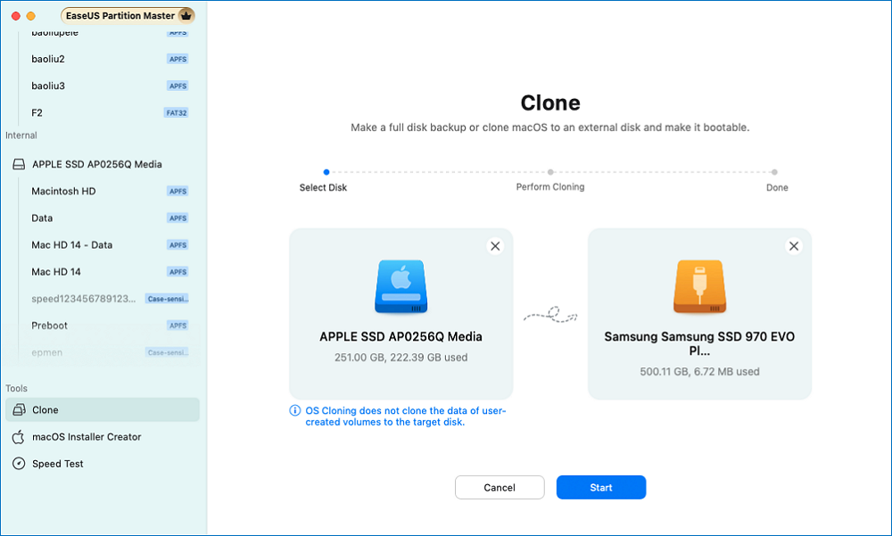 Daten Auf Eine Neue Festplatte Unter Macos Klonen Easeus