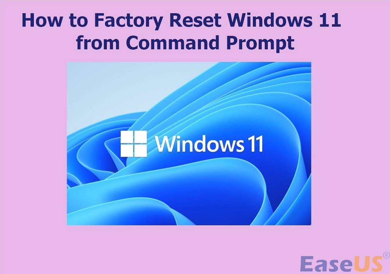 How To Factory Reset Windows 11 From Command Prompt