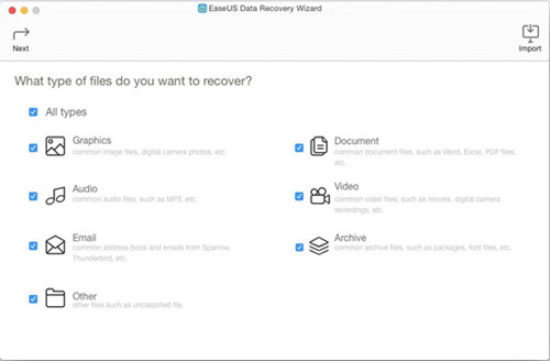 EaseUS Mac Photo Recovery Free