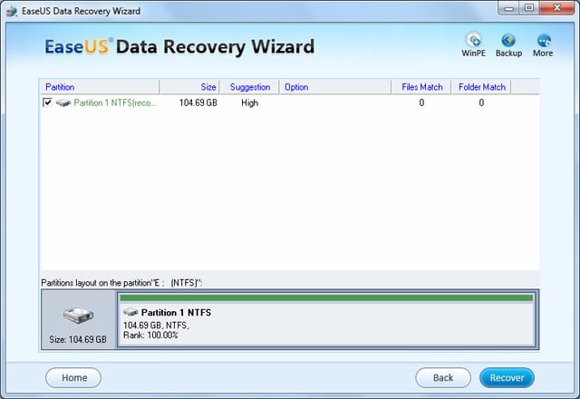 USB drive format recovery step 2