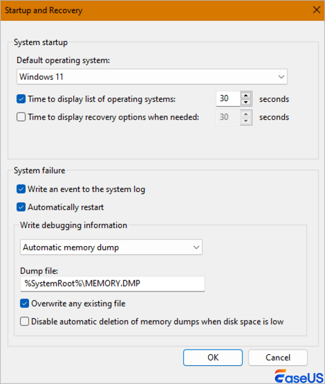 automatically restart