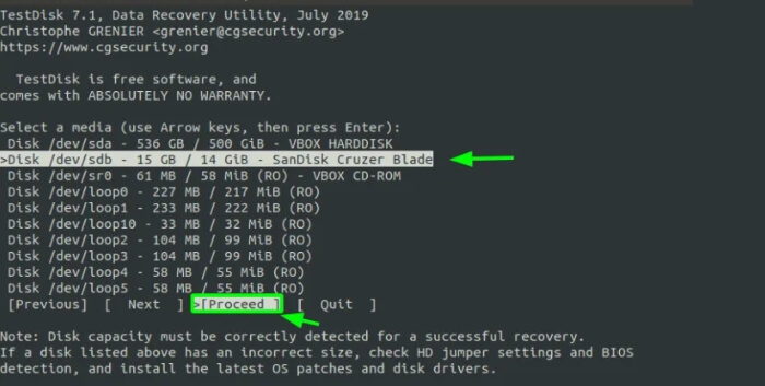 TestDisk Utility