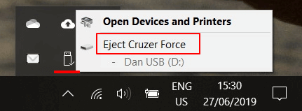 eject usb windows 10