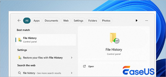 open File History