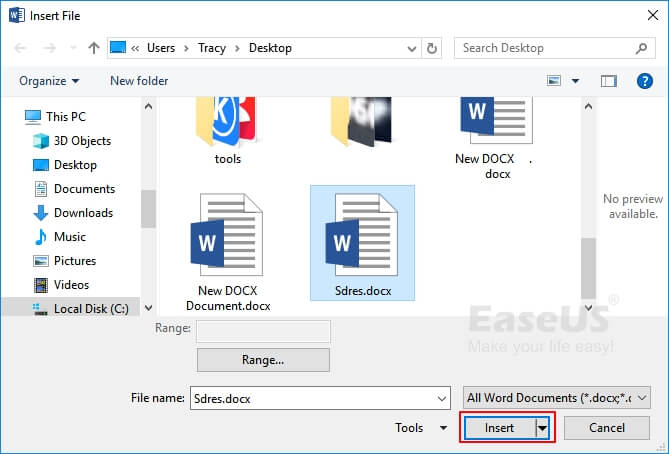 How to Recover Severely Corrupted Word File According to 2 Scenarios