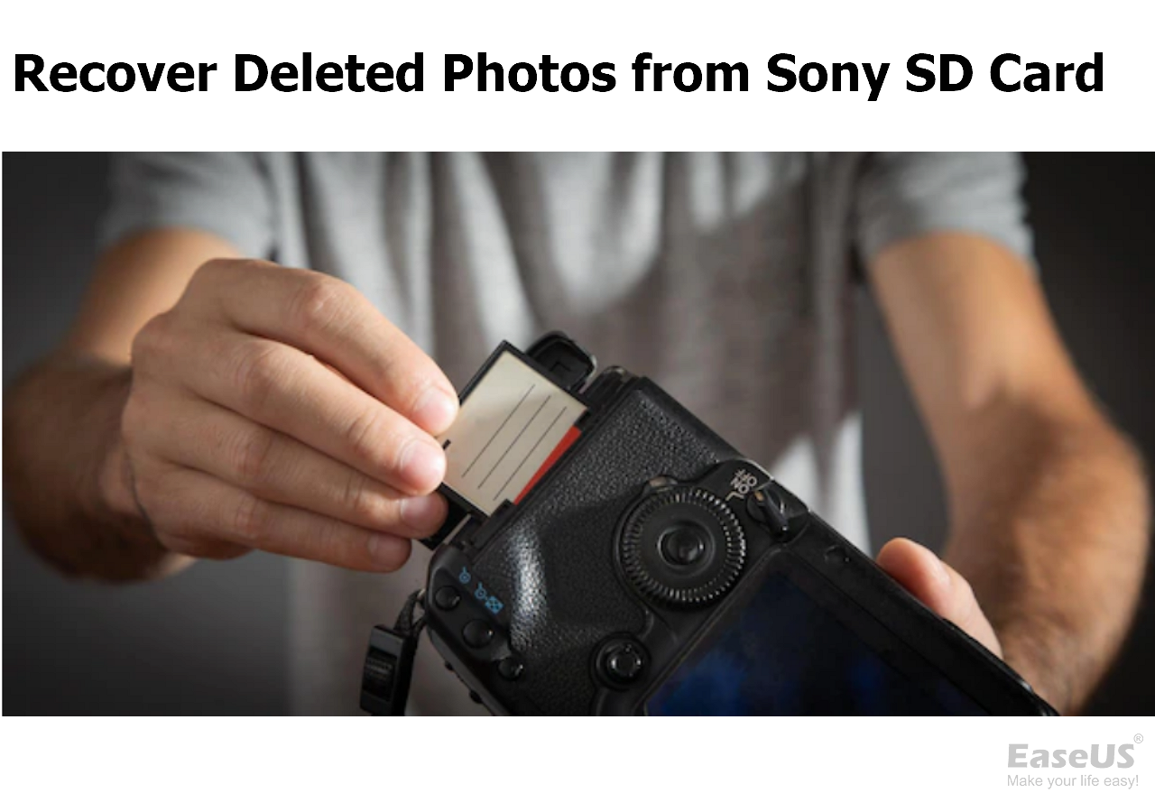 sony sd card recovery disk