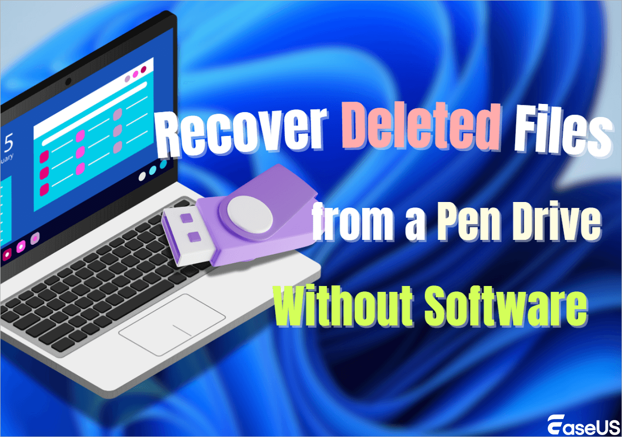 recover deleted files from pen drive