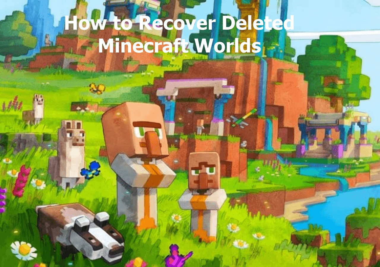 How to Recover Deleted Minecraft Worlds in Windows 10 [2023 Tips]