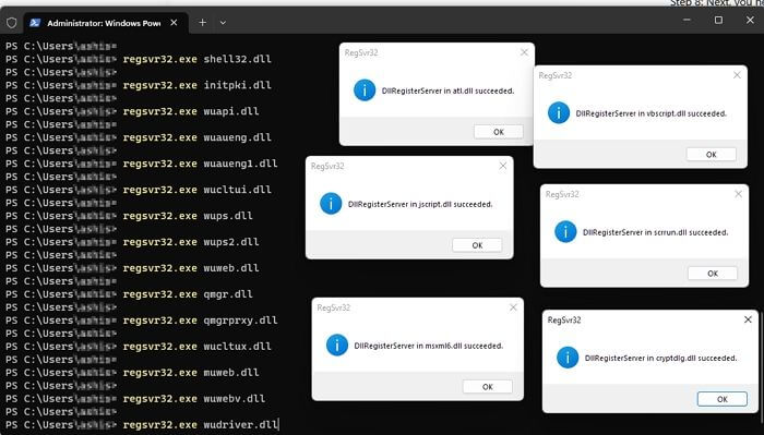 Register Required DLL files