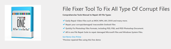 Remo File Fixer