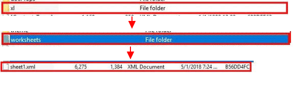 open zip file