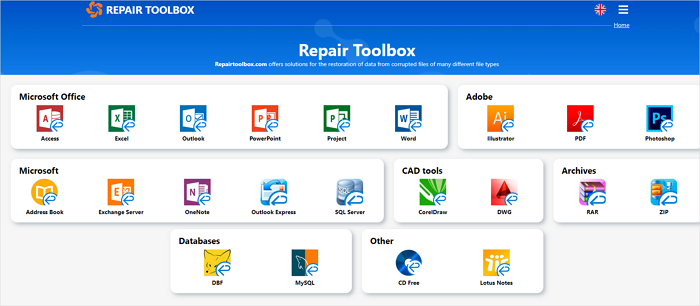 Repair toolbox