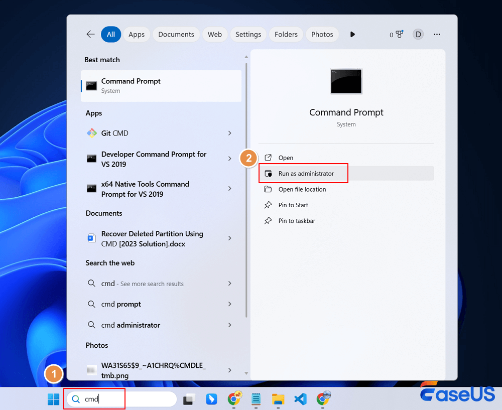 Run as administrator
