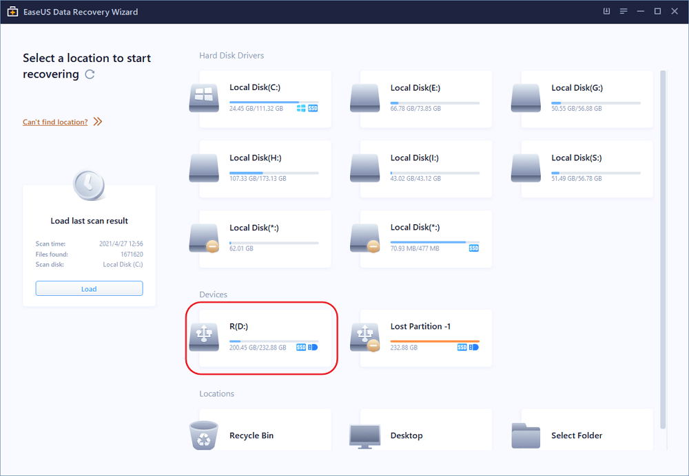 my pendrive is not showing data