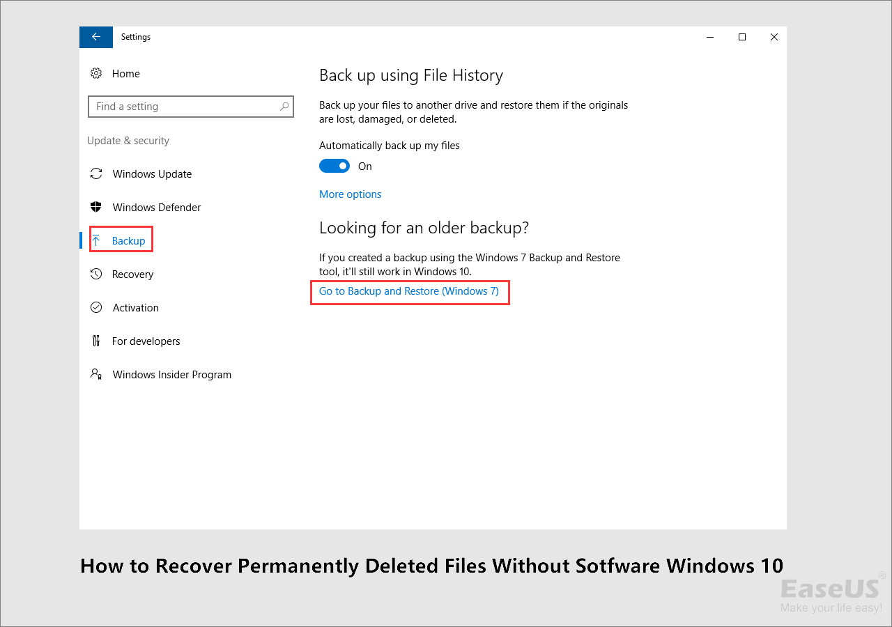 How to recover permanently deleted files from Recycle Bin without software?