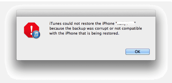 Solved] Fixes to iTunes Backup Was Corrupt or Not Compatible