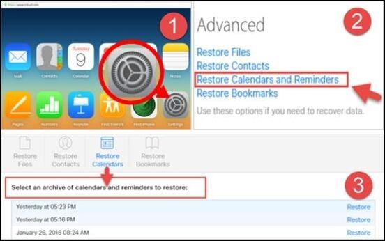 recover deleted reminders iphone