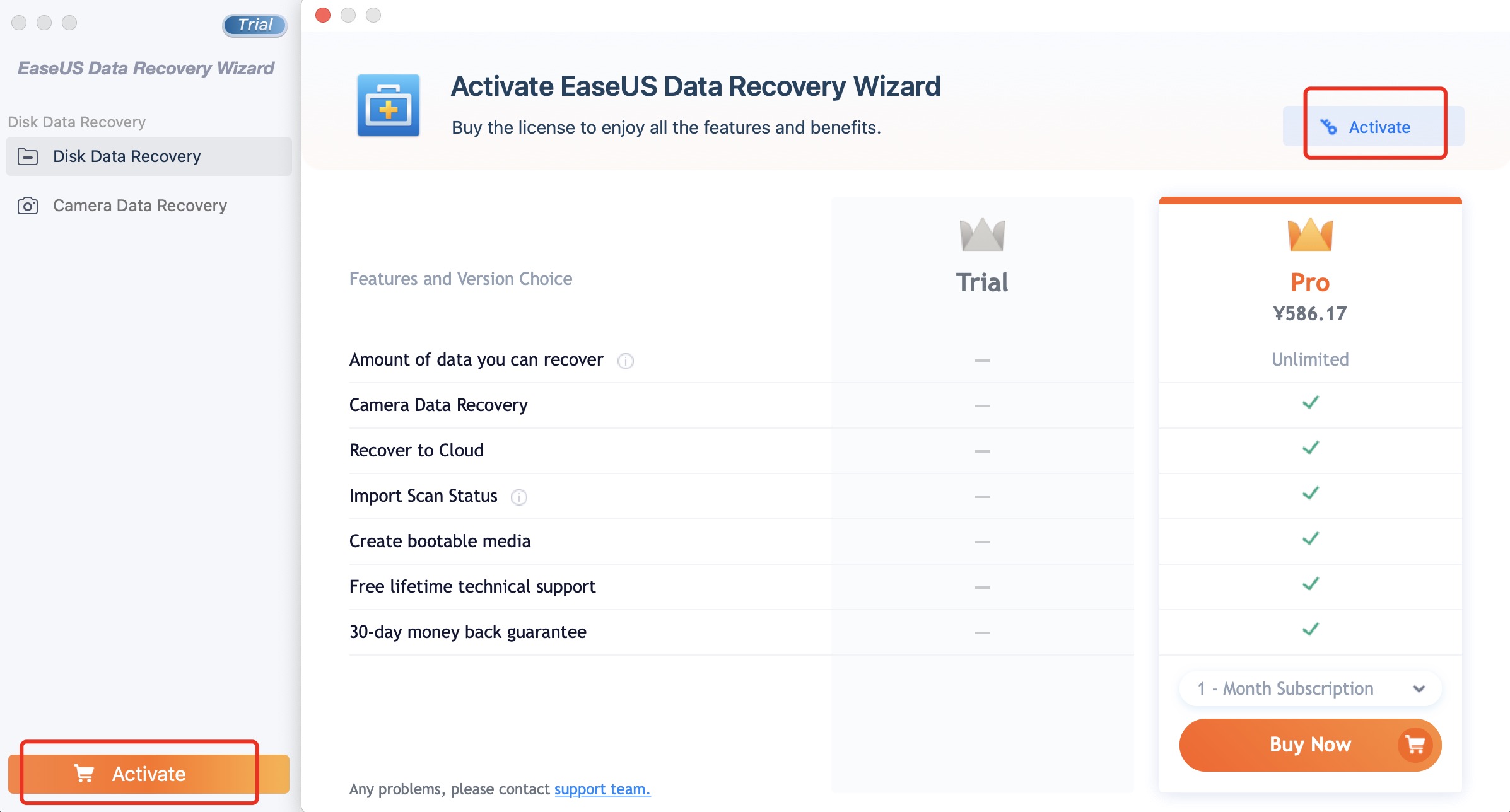 easeus data recover wizard activation 3