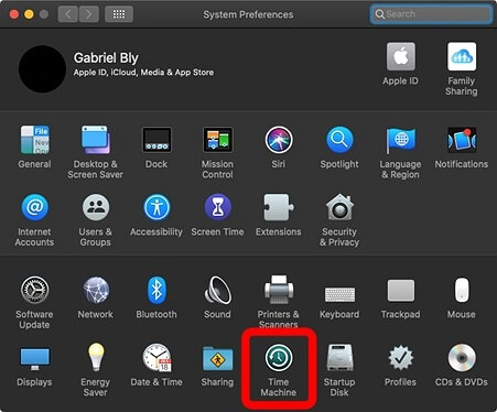 how to restore mac os x from time machine