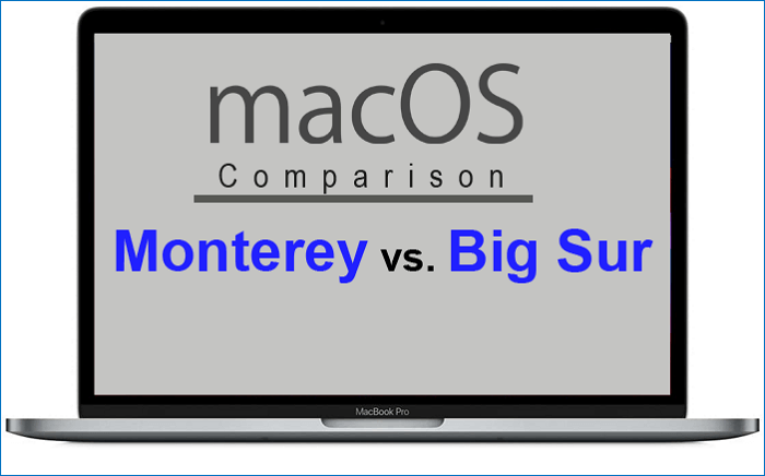 Macos Montery vs Big Sur