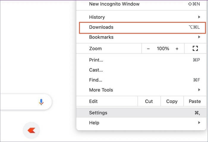 How to find downloads on Mac Chrome