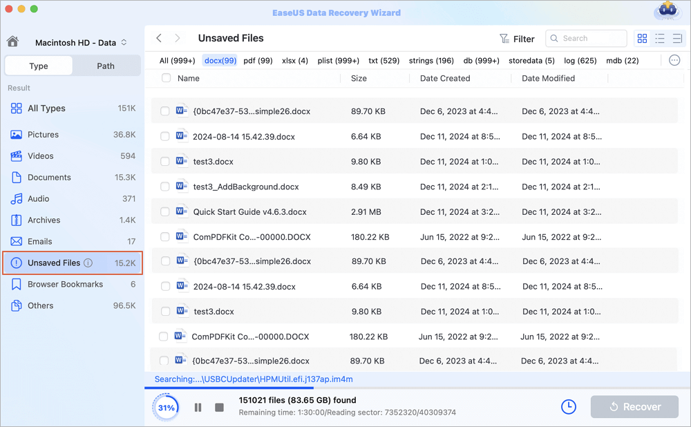 How to Recover Unsaved Lost Deleted Pages Documents on Mac EaseUS