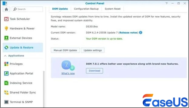 Update the OS and firmware