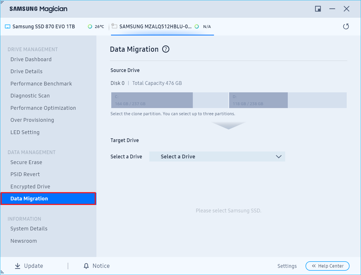 click Data Migration
