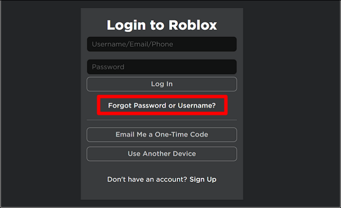 4 Ways to Reset Roblox Password