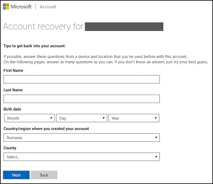 Forgot Microsoft Account Password? Here's What To Do - EaseUS