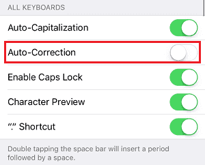 How To Turn Off Auto-correction On IPhone/iPad - EaseUS