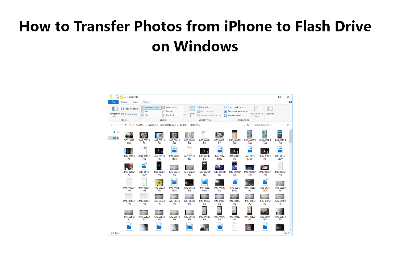 how-to-transfer-photos-from-iphone-to-flash-drive-on-windows-easeus