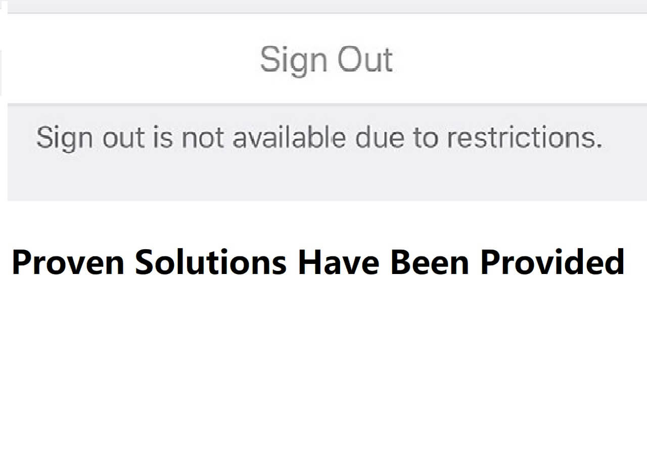 3-solutions-to-apple-id-sign-out-is-not-available-due-to-restrictions