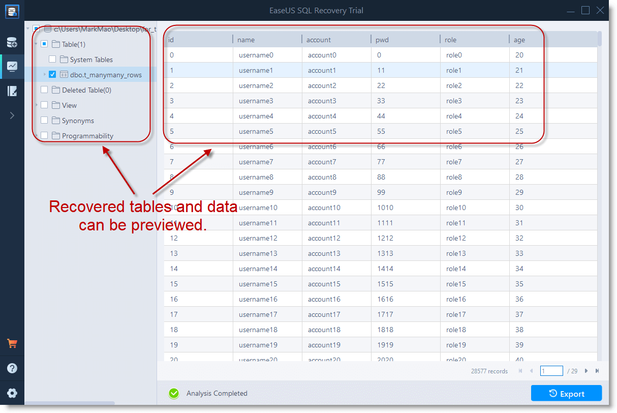 easeus ms sql recovery 6