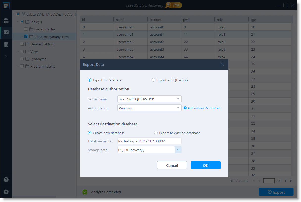 easeus ms sql recovery 7