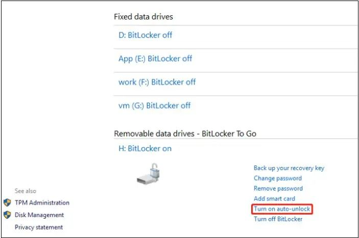 Solutions To The Drive Protected By BitLocker Is Already Unlocked Error