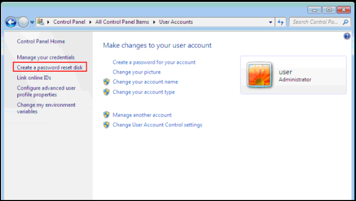 Top 3 Ways to Reset Windows 7 Password with USB Drive