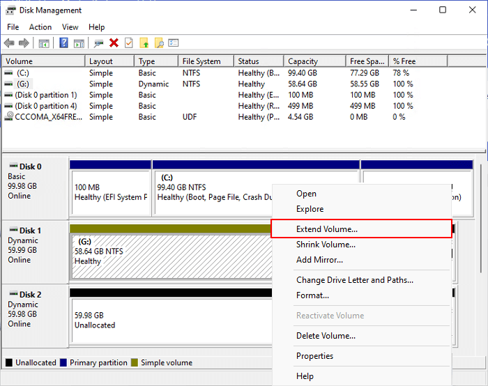 How To Use Unallocated Free Space In Disk Management [Full Guide] - EaseUS