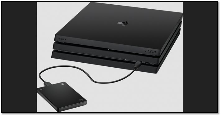 Ps4 update external hard on sale drive