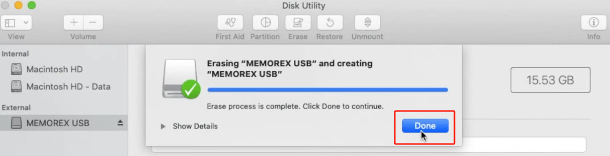 finish the formatting