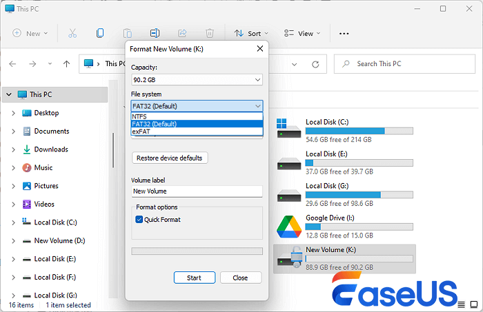format bitlocker usb using file explorer