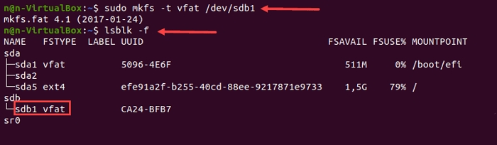 format fat32 partition