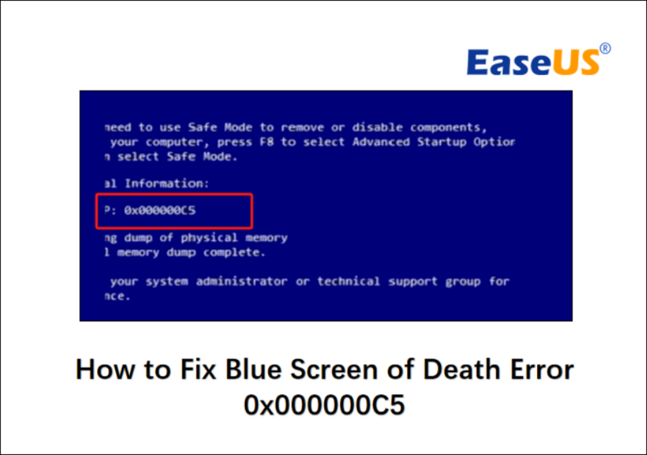 Fix: BSOD 0x000000C5 Error Completely | 6 Efficient Ways